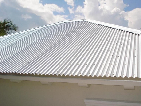 Кровля из профнастила Н90, пример объекта 5